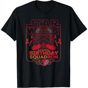 imageStar Wars TIE Fighter Pilot Imperial Birthday Squad Squadron TShirtBlack
