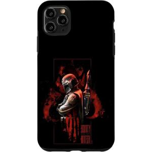 imageiPhone 16 Star Wars Boba Fett Bounty Hunter Red Hue CaseiPhone 11 Pro Max