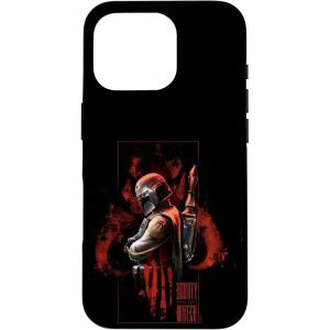 imageiPhone 16 Star Wars Boba Fett Bounty Hunter Red Hue CaseiPhone 16 Pro