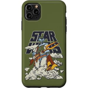 imageiPhone 16 Star Wars Boba Fett Cloudy Logo Stance CaseiPhone 11 Pro Max