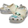 imageCrocs UnisexAdult Star Wars Grogu Classic Clog BoneGrogu Bone