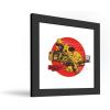 imageGallery Pops Star Wars Skeleton Crew  Speeder Badge Wall Art 12quot x 12quot Gallery Pops Wall Art Black Framed VersionBlack Framed Version