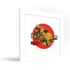 imageGallery Pops Star Wars Skeleton Crew  Speeder Badge Wall Art 12quot x 12quot Gallery Pops Wall Art Black Framed VersionWhite Framed Version