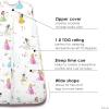 imageMilk Snob Disney Baby Sleeping Sack Sleeveless Sleep Bag and Wearable Zip Up Blanket for Girl and Boy Newborn Infant ShowerDisney Princess