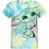 imageSTAR WARS Grogu Boys 3 Pack TShirts for Infant Toddler and Big KidsTie Dye Multi Color