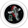 imageStar Wars Boba Fett Cute Cartoon With Ship In Space PopSockets MagSafe PopGrip for iPhoneMagSafe