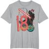 imageStar Wars Darth Vader 18th Birthday Abstract Background TShirtHeather Grey