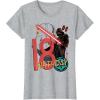 imageStar Wars Darth Vader 18th Birthday Abstract Background TShirtHeather Grey