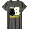 imageStar Wars Darth Vader 8th Birthday TShirt TShirtAsphalt Grey