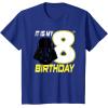 imageStar Wars Darth Vader 8th Birthday TShirt TShirtRoyal Blue