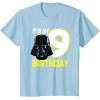 imageStar Wars Darth Vader 9th Birthday TShirt TShirtBaby Blue