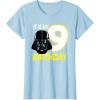 imageStar Wars Darth Vader 9th Birthday TShirt TShirtBaby Blue