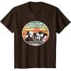 imageStar Wars Skeleton Crew Vintage Sunset Profiles TShirtBrown