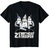 imageStar Wars Stormtrooper Party Hats Trio 21st Birthday Trooper TShirtBlack