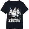 imageStar Wars Stormtrooper Party Hats Trio 21st Birthday Trooper TShirtBlack