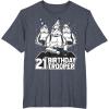 imageStar Wars Stormtrooper Party Hats Trio 21st Birthday Trooper TShirtHeather Blue