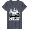 imageStar Wars Stormtrooper Party Hats Trio 21st Birthday Trooper TShirtHeather Blue