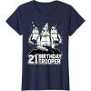 imageStar Wars Stormtrooper Party Hats Trio 21st Birthday Trooper TShirtNavy Blue