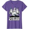 imageStar Wars Stormtrooper Party Hats Trio 21st Birthday Trooper TShirtPurple Heather