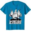 imageStar Wars Stormtrooper Party Hats Trio 21st Birthday Trooper TShirtSapphire Blue