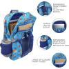 imageStar Wars The Dark Side 2Piece 16quot Premium Backpack ampamp Lunch Kit Set For School And TravelDog Man Blue