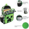 imageStar Wars The Dark Side 2Piece 16quot Premium Backpack ampamp Lunch Kit Set For School And TravelMinecraft Creepers Green