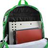 imageStar Wars The Dark Side 2Piece 16quot Premium Backpack ampamp Lunch Kit Set For School And TravelMinecraft Creepers Green