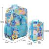 imageStar Wars The Dark Side 2Piece 16quot Premium Backpack ampamp Lunch Kit Set For School And TravelSpongeBob Blue