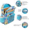 imageStar Wars The Dark Side 2Piece 16quot Premium Backpack ampamp Lunch Kit Set For School And TravelSpongeBob Blue