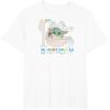 imageStar Wars The Mandalorian Grogu 1st Birthday Sketch TShirtWhite