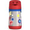 imageTHERMOS Vacuum Insulated Stainless Steel 10oz Straw Bottle THE MANDALORIANSpidey and His Amazing