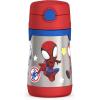 imageTHERMOS Vacuum Insulated Stainless Steel 10oz Straw Bottle THE MANDALORIANSpidey and His Amazing