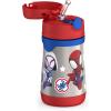 imageTHERMOS Vacuum Insulated Stainless Steel 10oz Straw Bottle THE MANDALORIANSpidey and His Amazing