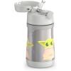 imageTHERMOS Vacuum Insulated Stainless Steel 10oz Straw Bottle THE MANDALORIANTHE MANDALORIAN