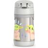 imageTHERMOS Vacuum Insulated Stainless Steel 10oz Straw Bottle THE MANDALORIANTHE MANDALORIAN