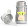 imageTHERMOS Vacuum Insulated Stainless Steel 10oz Straw Bottle THE MANDALORIANTHE MANDALORIAN