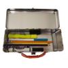 imageThe Tin Box Company Baby Yoda Grogu Box with Handle Clasp ampamp Hinge Locking with Clasp Pencil Box Star Wars and MandalorianAvengers