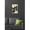 imageTrends International Star Wars Moving At Lightspeed  Firespray Wall Poster 34L x 224W Premium Unframed VersionBlack Framed Version