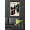imageTrends International Star Wars Moving At Lightspeed  Firespray Wall Poster 34L x 224W Premium Unframed VersionBlack Framed Version