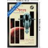 imageTrends International Star Wars Moving At Lightspeed  Firespray Wall Poster 34L x 224W Premium Unframed VersionBlack Framed Version