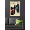 imageTrends International Star Wars Moving At Lightspeed  Firespray Wall Poster 34L x 224W Premium Unframed VersionGold Framed Version