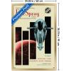 imageTrends International Star Wars Moving At Lightspeed  Firespray Wall Poster 34L x 224W Premium Unframed VersionGold Framed Version