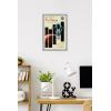 imageTrends International Star Wars Moving At Lightspeed  Firespray Wall Poster 34L x 224W Premium Unframed VersionGray Framed Version