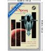 imageTrends International Star Wars Moving At Lightspeed  Firespray Wall Poster 34L x 224W Premium Unframed VersionGray Framed Version