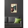 imageTrends International Star Wars Moving At Lightspeed  Firespray Wall Poster 34L x 224W Premium Unframed VersionMahogany Framed Version