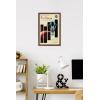 imageTrends International Star Wars Moving At Lightspeed  Firespray Wall Poster 34L x 224W Premium Unframed VersionMahogany Framed Version