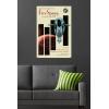 imageTrends International Star Wars Moving At Lightspeed  Firespray Wall Poster 34L x 224W Premium Unframed VersionPremium Poster  Mount Bundle
