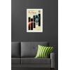 imageTrends International Star Wars Moving At Lightspeed  Firespray Wall Poster 34L x 224W Premium Unframed VersionWhite Framed Version