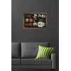 imageTrends International Star Wars Moving At Lightspeed  Millennium Falcon Wall Poster 34L x 224W Premium Unframed VersionBronze Framed Version