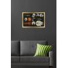 imageTrends International Star Wars Moving At Lightspeed  Millennium Falcon Wall Poster 34L x 224W Premium Unframed VersionGold Framed Version